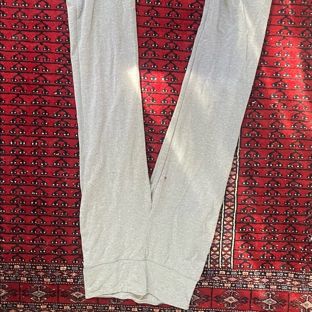 Light grey jersey flares - perfect for lounging